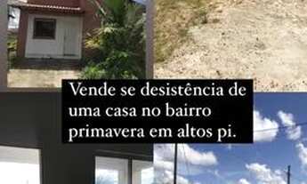 Imagem: Casa em altos no bairro primavera