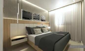 Imagem 7: Cobertura de aproximadamente 110 m² total com três quartos, sala ampla, 04 vagas de garage