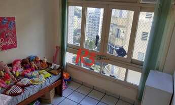 Imagem 7: Apartamento com garagem privativa, vista mar, 2 dormitórios, 86 m² - Centro - São Vicente