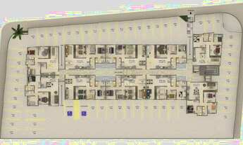 Imagem 3: Apartamento novo no Bessa | 73,24 m² | 03 quartos 01 suíte | sala 02 ambientes