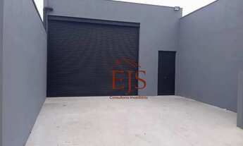 Imagem 5: Galpão com 160 m², porta automática com 5 metros de largura e 5 metros de altura para loca