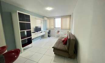 Imagem 3: Apartamento mobiliado para aluguel , quarto e sala - Maceió - AL