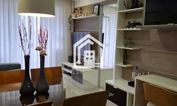 Imagem: Apartamento decorado com 3 quartos e varanda