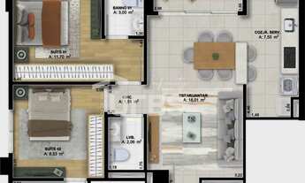 Imagem: 140 Wellness Marista - Apartamento 2 quartos