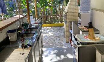 Imagem 3: Trailer fixo no camping boraceia litoral norte sp