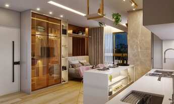 Imagem: Studio para venda tem 24 metros quadrados