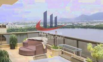 Imagem 3: Cobertura 4 quartos para vender na Peninsula Barra da Tijuca vista lagoa