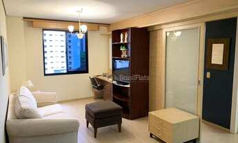 Imagem: Flat com 1 dormitório para alugar, 32 m²