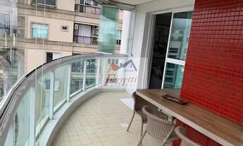 Imagem 7: Apartamento com 3 suítes à venda com porteira fechada no canal 3 Santos-SP