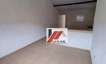 Imagem 2: Casa com 1 dormitório para alugar, 60 m² por R$ 800,00/mês - Aguassaí - Cotia/SP