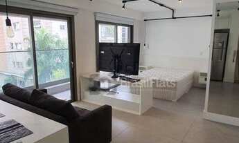 Imagem 2: Flat com 1 dormitório para alugar, 45 m² por R$ 3.340,00/mês - Jardim Paulista - São Paulo