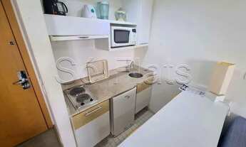 Imagem 3: Flat disponível para locação no Comfort Alphaville contendo 1 dormitório e 1 vaga de garag