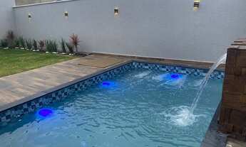 Imagem 2: Casa Nova 03 quartos com piscina no Jardim Canedo I em senador canedo