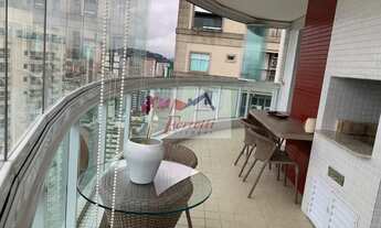 Imagem 6: Apartamento com 3 suítes à venda com porteira fechada no canal 3 Santos-SP