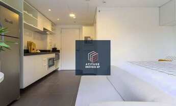 Imagem 3: Studio com 1 dormitório, 28 m² - venda ou aluguel - Jardim das Bandeiras - São Paulo/SP