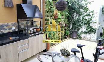 Imagem 3: Sobrado em condomínio 04 dorms (03 St),Espaço gourmet, cond. com piscina