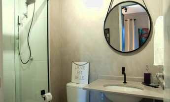 Imagem 6: APARTAMENTO STUDIO, NOVO, VARANDA, ÚLTIMO ANDAR, MOBILIADO E DECORADO - para VENDA EM PINH