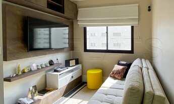 Imagem 3: Flat mobiliado disponível para locação com 30m², 01 dormitório e 01 vaga de garagem