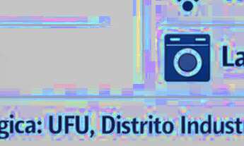 Imagem: Quarto mobiliado com armário, ar-condicionado