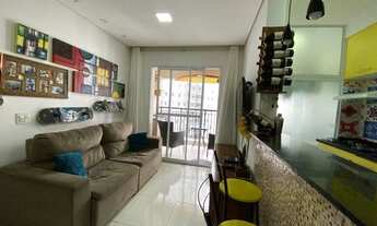 Imagem 6: Apartamento para venda tem 70 metros quadrados com 3 quartos em Marapé - Santos - SP