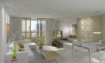 Imagem 2: Apartamento para venda possui 112 metros quadrados com 4 quartos em Torre - Recife - PE