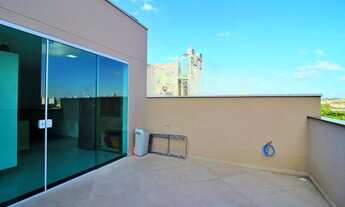 Imagem 3: Cobertura duplex para venda tem 86 metros quadrados com 2 quartos em Vila Gilda - Santo An