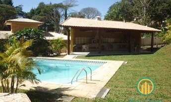 Imagem 2: Casa estilo chácara com 3 suítes varanda, piscina, pomar em condomínio