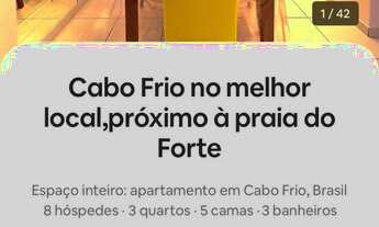Imagem: Apartamento Cabo Frio, próximo à praia