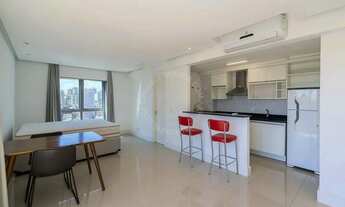 Imagem 2: Apartamento mobiliado para alugar no Auxiliadora com 1 quarto (1 suíte