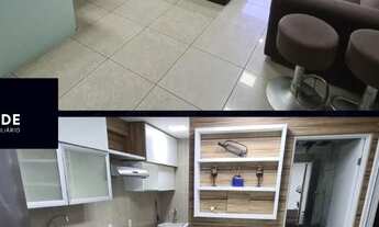 Imagem 3: Quarto e sala mobiliado na Ponta Verde