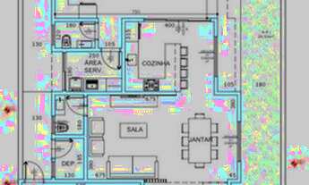 Imagem 9: Linda Casa com 3 suítes,piscina e armários planejados, à venda, 233 m² por R$ 272 - Setvil