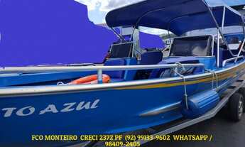 Imagem: Lancha 7,50 mts, motor Mercury 150 HP, 115.000,00