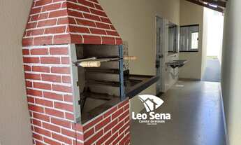 Imagem 4: Casa nova com área gourmet com churrasqueira no Jardim Primavera em Anápolis