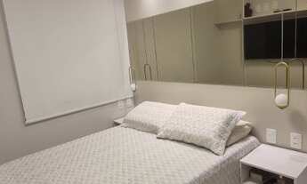 Imagem 2: Apartamento com 2 quartos em 70m² com suíte e vista mar, com fino acabamento