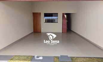 Imagem: Casa nova com área gourmet com churrasqueira