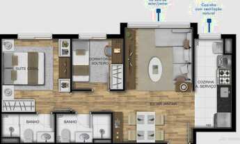 Imagem 5: PORTO ALEGRE - Apartamento Padrão - Partenon