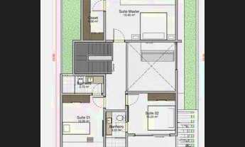 Imagem 2: Casa sendo finalizada no Buona Vita #4 dormitórios, sendo 3 suítes #área gourmet com pisci