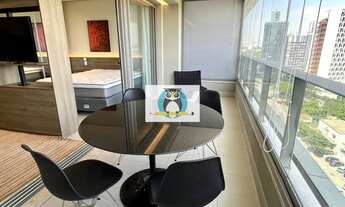 Imagem 4: Ap. 1 dorm.,36m2, mobiliado, ar cond., varanda, serviço camareira, 1 vaga