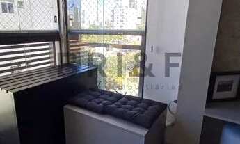 Imagem 5: Apartamento locação 38m², 1 quarto, varanda, 1 vaga, mobiliado. Cidade Monções, Brooklin