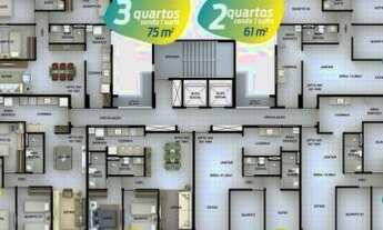Imagem 7: Apartamento para venda possui 75 metros quadrados com 3 quartos em Bairro Novo - Olinda