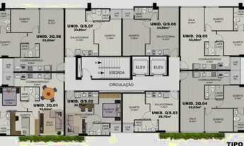 Imagem 2: Apartamento para venda com 56 metros quadrados com 2 quartos em Cruz das Almas - Maceió