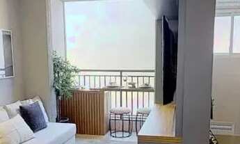 Imagem 3: Apartamento com 2 quartos decorado - Living Vision