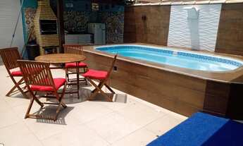 Imagem: Linda casa com piscina para temporada em