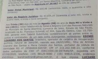 Imagem 6: Terreno quitado em santa Albertina