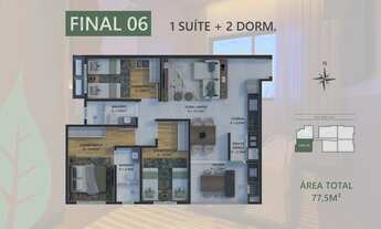 Imagem 6: Diferenciado 160m² 3 quartos com 2 vagas
