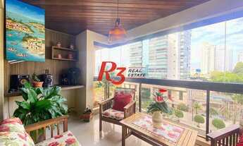 Imagem 4: Apartamento para venda com 190 metros quadrados com 3 quartos em Embaré - Santos - SP