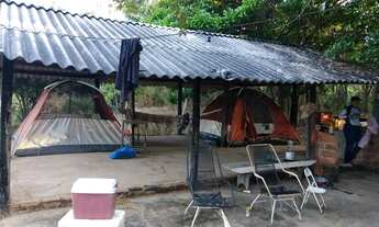 Imagem: Rancho na beira do Rio Araguaia Luiz Alves