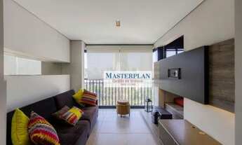 Imagem 3: Belo apartamento com varanda 58 m2 a.u - 1 dormitório - 1 vaga - Av. Brigadeiro Luís Antôn