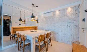 Imagem 3: Lindo apartamento em condomínio clube com 3 dorm. suíte varanda gourmet e decoração impecá