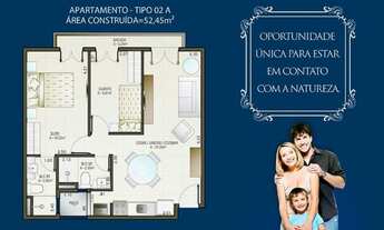 Imagem 7: Apartamento com 2 dormitórios à venda, 52 m² por R$ 474.509,00 - Centro - Guaramiranga/CE